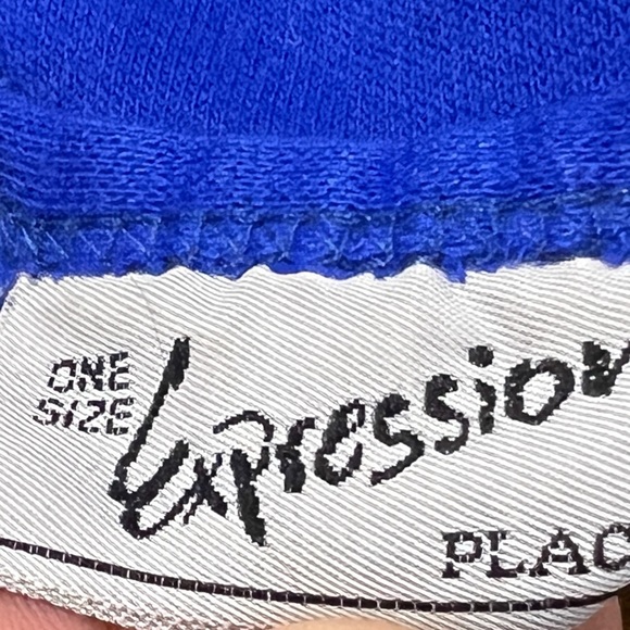 Vintage 1980s Funny Rich Wealthy Blue 80s Sleepwear Bed Womens Oversized Shirt - Picture 6 of 6